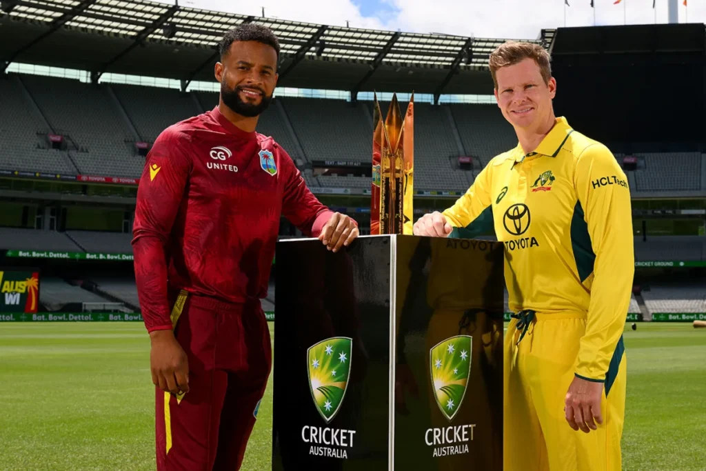 Aus vs WI cricket match