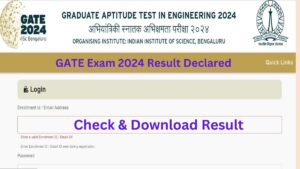 GATE Exam 2024 Result